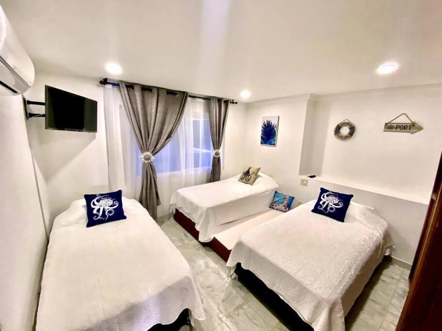 Exclusivos Apartamentos Con Playa Privada San Andrés Værelse billede